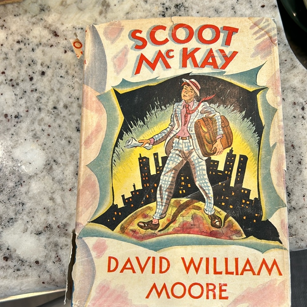 Scoot McKay by David William Moore hardback edition from early 1950s